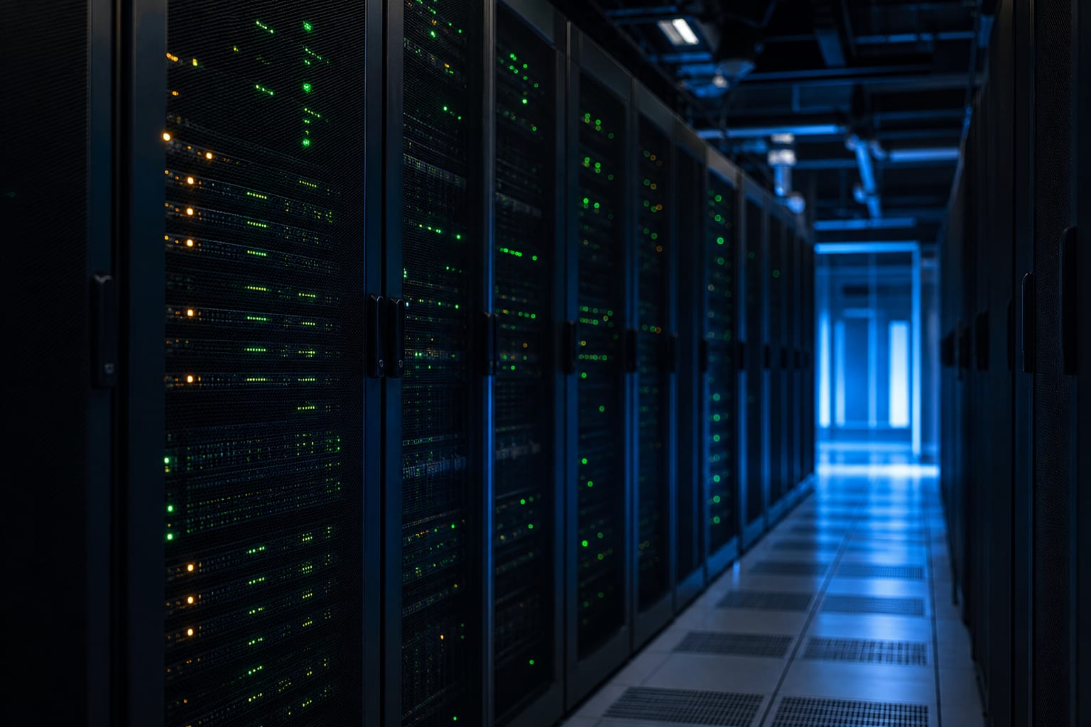 İstanbul veri merkezinde dedicated server rafları ve fiziksel sunucu altyapısı